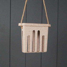 Suet Cake Bird Feeder Made with Chaff Earthy Sustainable