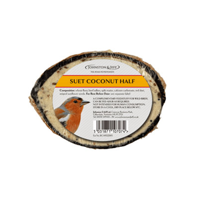 Suet Coconut Half Johnston & Jeff