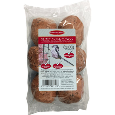 Suet Dumplings (6 Pack) by Johnston & Jeff DIY at B&Q