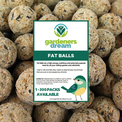 Suet Fat Balls Wild Bird Food (25 Pack) DIY at B&Q