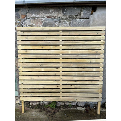 Suffolk Planter and Trellis - Wood - L210 x W40 x H150 cm - 4
