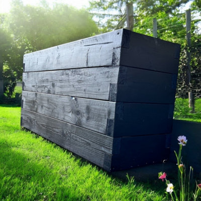 Suffolk Planter (Painted Wooden Planter - Choice of Colours Available) - L120 x W40 x H60 cm - 5