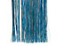 Sugar Blue Lametta Foil Tinsel Garland Strand Christmas Tree Decor 50cm x 40cm