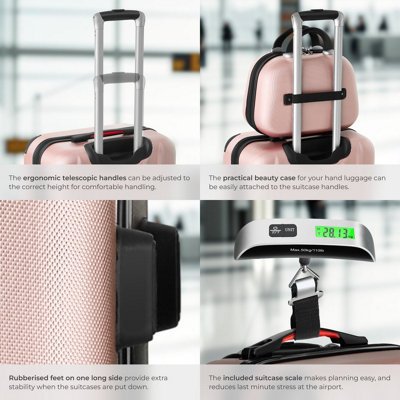 Stackable suitcase set cheap