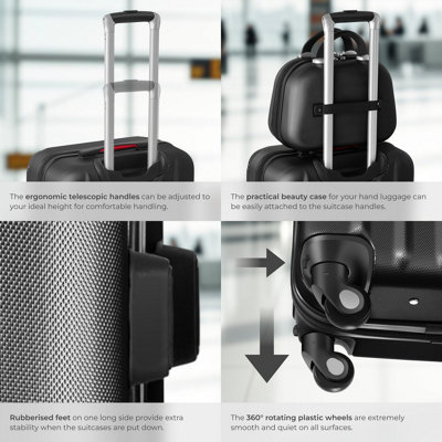Storage suitcases set of 3 deals