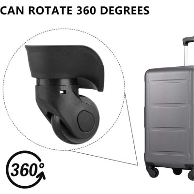 Suitcase Wheels Pair Replacement Wheels For Universal Suitcases