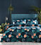 Sukaya Floral 200 Thread Count King Duvet Cover and Pillowcases Set