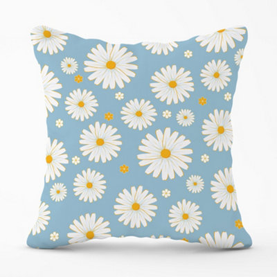 Summer Daisy Pattern Cushions 60cm x 60cm | DIY at B&Q