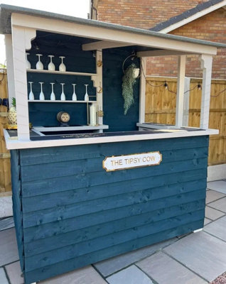Summer garden bar - Rascal (outdoor wooden bar) | DIY at B&Q