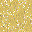 Summer Meadow Wallpaper In Mustard
