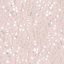Summer Meadow Wallpaper In Pink