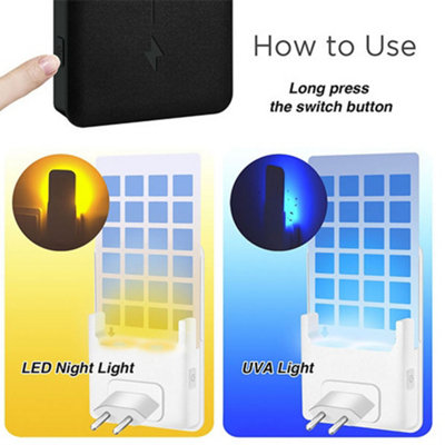 Summer sticky mosquito killer lamp Black - 4