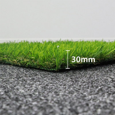 Summer Turf 30mm Artificial Grass (1m x 0.8m) Polyethylene