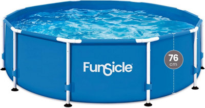 Summer Waves Active 10 Foot x 30 Inch Frame Outdoor Above Ground ...