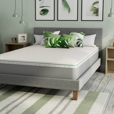 Summerby Sleep 5cm Anti-Slip Memory Foam Mattress Topper, Single 90 x 190cm
