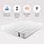 Summerby Sleep No1. Coil Spring and Memory Foam Hybrid Mattress Single: 90cm x 190cm