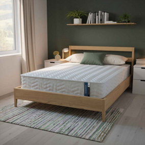 Summerby Sleep No1. Coil Spring and Memory Foam Hybrid Mattress Small Double: 122cm x 190cm