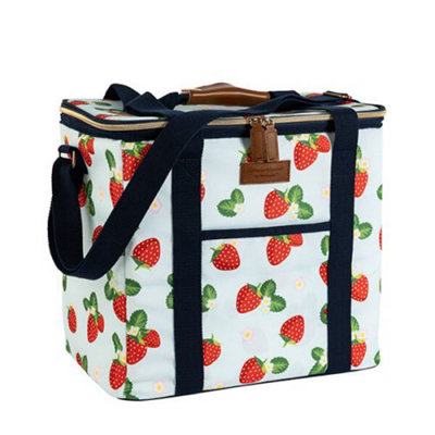 Summerhouse by Navigate Strawberries & Cream 20L Family Coolbag Aqua