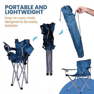 Summit Ashby Chair - Indigo Blue
