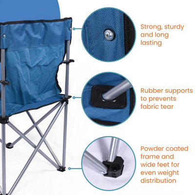 Summit Ashby Chair - Indigo Blue