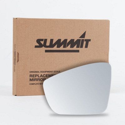 Summit Door Wing Mirror Glass Heated Left N/S Side Fits Skoda Fabia VW ...