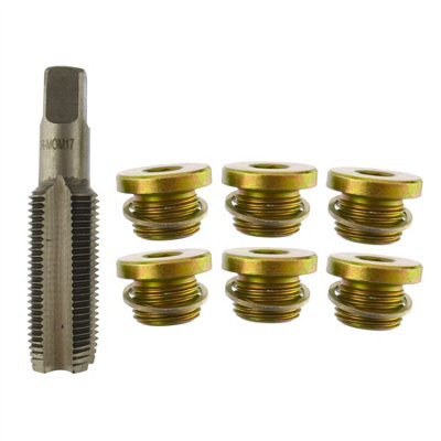 Sump Plug / Oil Drain Repair / Rethreader Kit M16 to M17 Thread