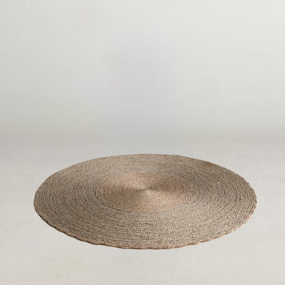 Sun Area Rug Natural Round Banana Twist - 120cm