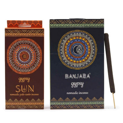 Sun Gypsy Nomadic Incense - Uplifting Scent for Meditation & Rituals