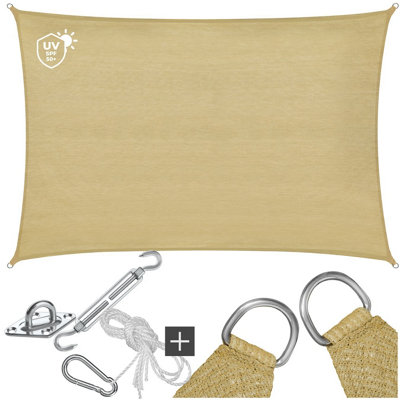 Sun sail Sunny, weather-resistant HDPE material with UV protection - 2 ...