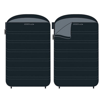 Sun Star Double 300 DL Anthracite Sleeping Bag