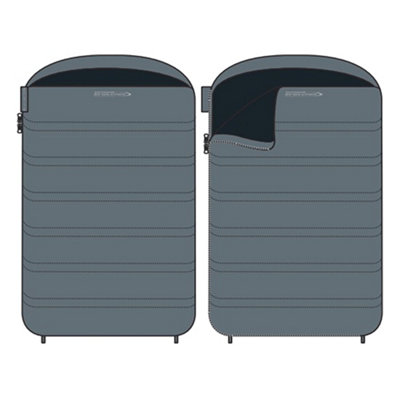 Sun Star Double 300 DL Pebble Sleeping Bag