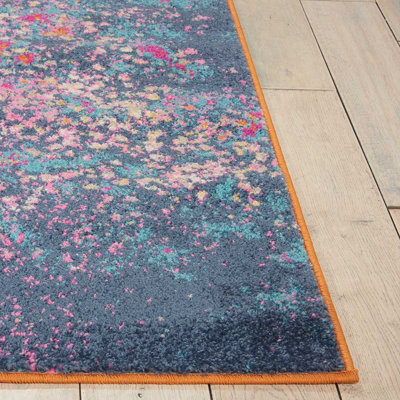 Sunburst Abstract Modern Luxurious Easy to Clean Rug for Living Room Bedroom and Dining Room-201cm X 290cm - 6