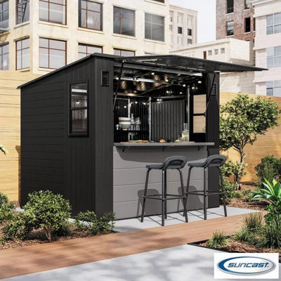 Suncast Cabana Entertainment Shed 8ft 3