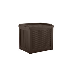 Suncast Garden Storage box with seat Java