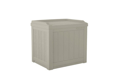 Suncast Garden Storage box with seat Taupe