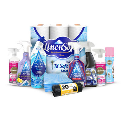 Sunday Blitz Mega Household Cleaning Bundle 10 Piece