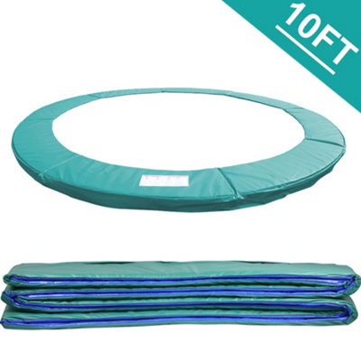 SunDaze 10FT Replacement Trampoline Accessories Surround Pad Foam Safety Guard Spring Cover Padding Pads Green