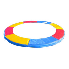 SunDaze 10FT Replacement Trampoline Accessories Surround Pad Foam Safety Guard Spring Cover Padding Pads Tri-Colour