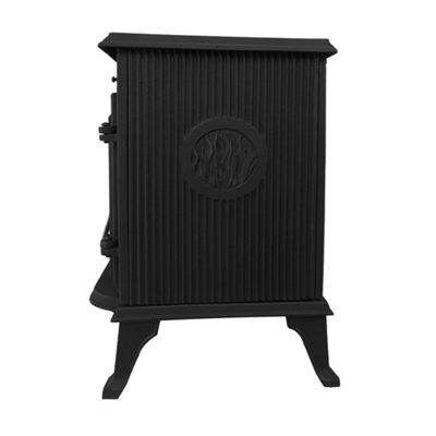 SunDaze 10KW Multifuel Stove Cast Iron Log Wood Burning Fireplace Defra Eco Design - 3