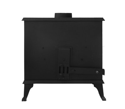 SunDaze 10KW Multifuel Stove Cast Iron Log Wood Burning Fireplace Defra Eco Design - 5
