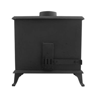 SunDaze 10KW Woodburning Multifuel Stove Cast Iron Log Wood Burner Defra Eco Design - 5