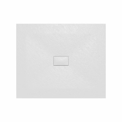 SunDaze 1200 x 1000mm SMC White Rectangle Slate Effect Bathroom Shower Tray - 3
