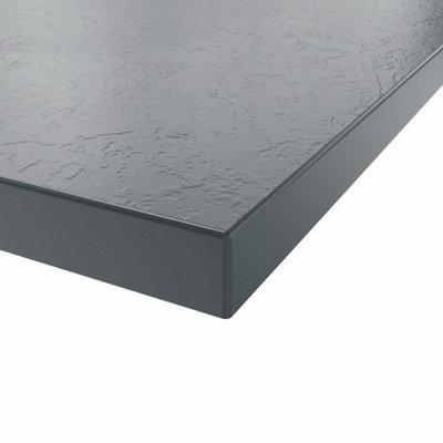 SunDaze 1400 x 1000mm SMC Anthracite Rectangle Slate Effect Bathroom Shower Tray - 6