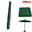 SunDaze 190cm Green Parasol Cover Patio Sun Shade Umbrella Covers
