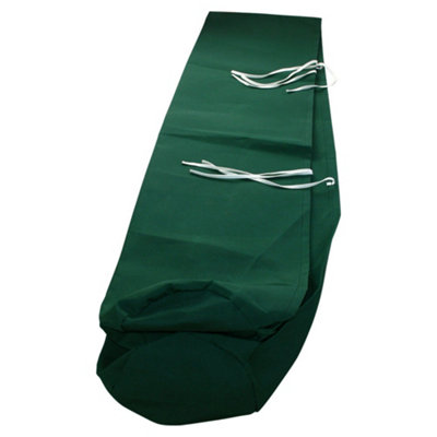 SunDaze 2.5m Garden Patio Awning Canopy Sun Shelter Dust Protective Storage Rain Cover Green