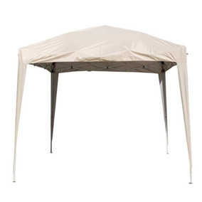 SunDaze 2.5x2.5m Pop Up Gazebo Top Cover Replacement Only Canopy Roof Cover Beige