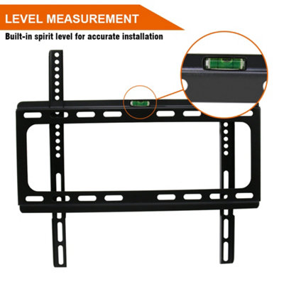 SunDaze 26"-65" Fixed TV Wall Bracket For LED LCD Plasma & Curved Screens - 4