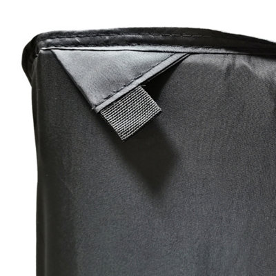 SunDaze 3x3m Pop Up Gazebo Top Cover Replacement Only Canopy Roof Cover Black - 4