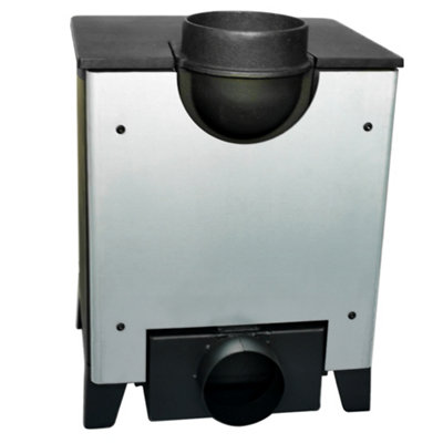 SunDaze 4.3KW Cast Iron Woodburner Stove Log Wood Burning Fireplace Defra Eco Approved - 4