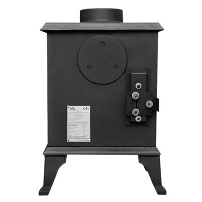 SunDaze 4.5KW Multifuel Stove Heating Fireplace Cast Iron Defra Approved Eco Design - 3